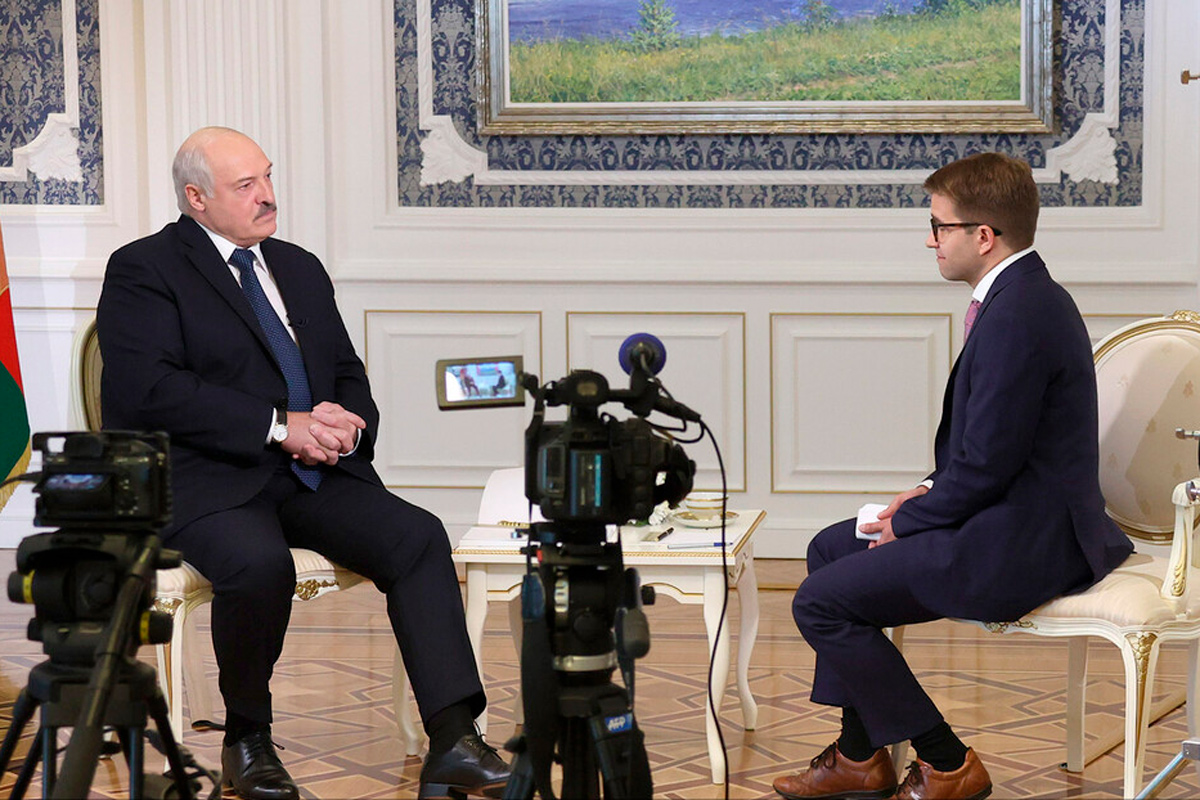 Александр Лукашенко дал интервью France-Presse