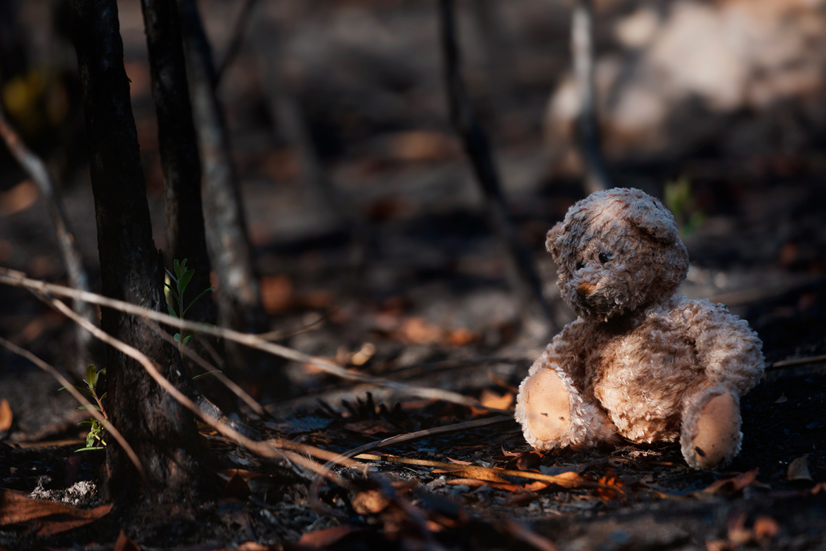 На пожаре в Костюковичах пострадали две маленькие девочки