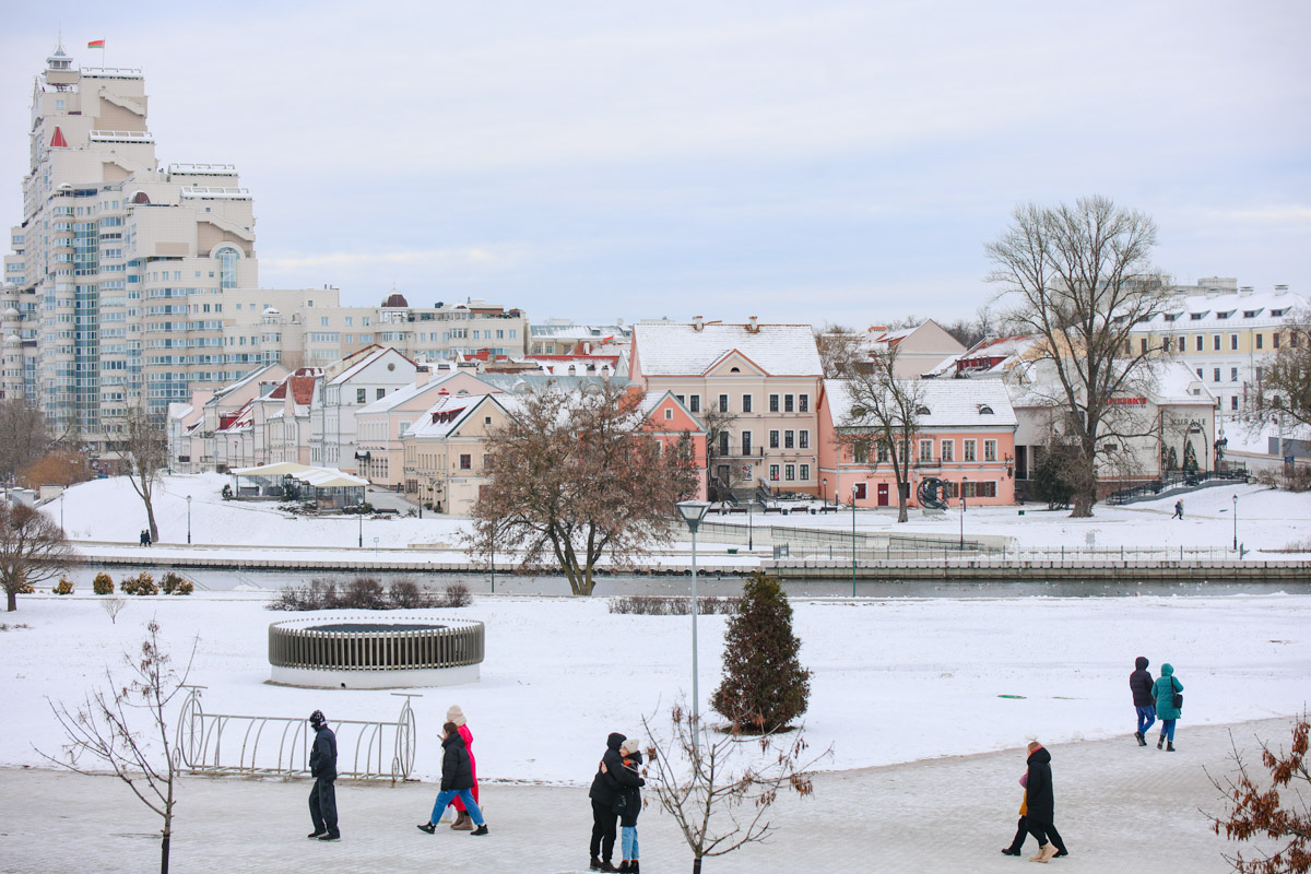 Средняя температура в Беларуси в январе была выше нормы на 3,4°C