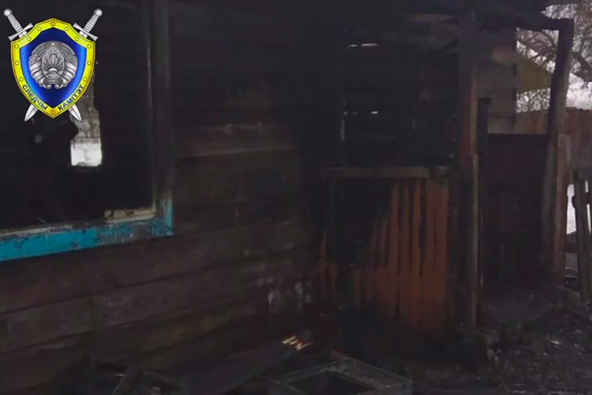 Два ребенка погибли во время пожара в Житковичах