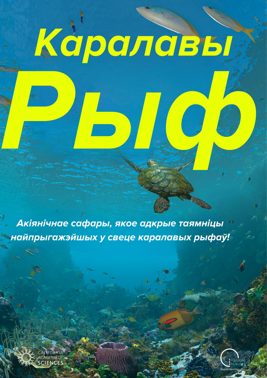 Каралавы рыф. Сферычнае кіно на роднай мове!