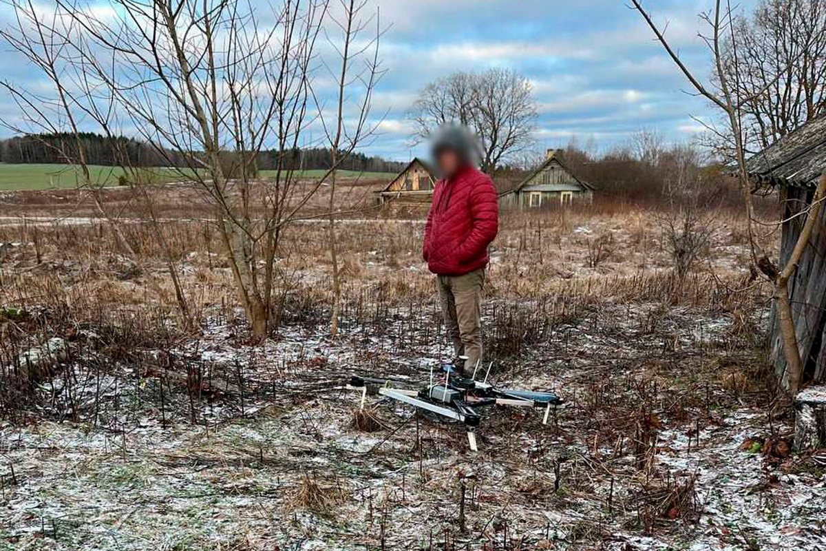Мужчины с дроном задержаны на белорусско-литовской границе – ГПК