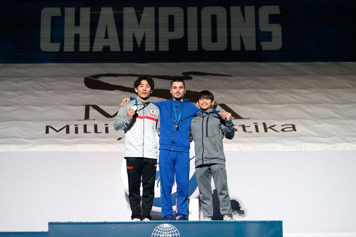 Белорус Егор Шарамков выиграл этап Кубка мира по спортивной гимнастике