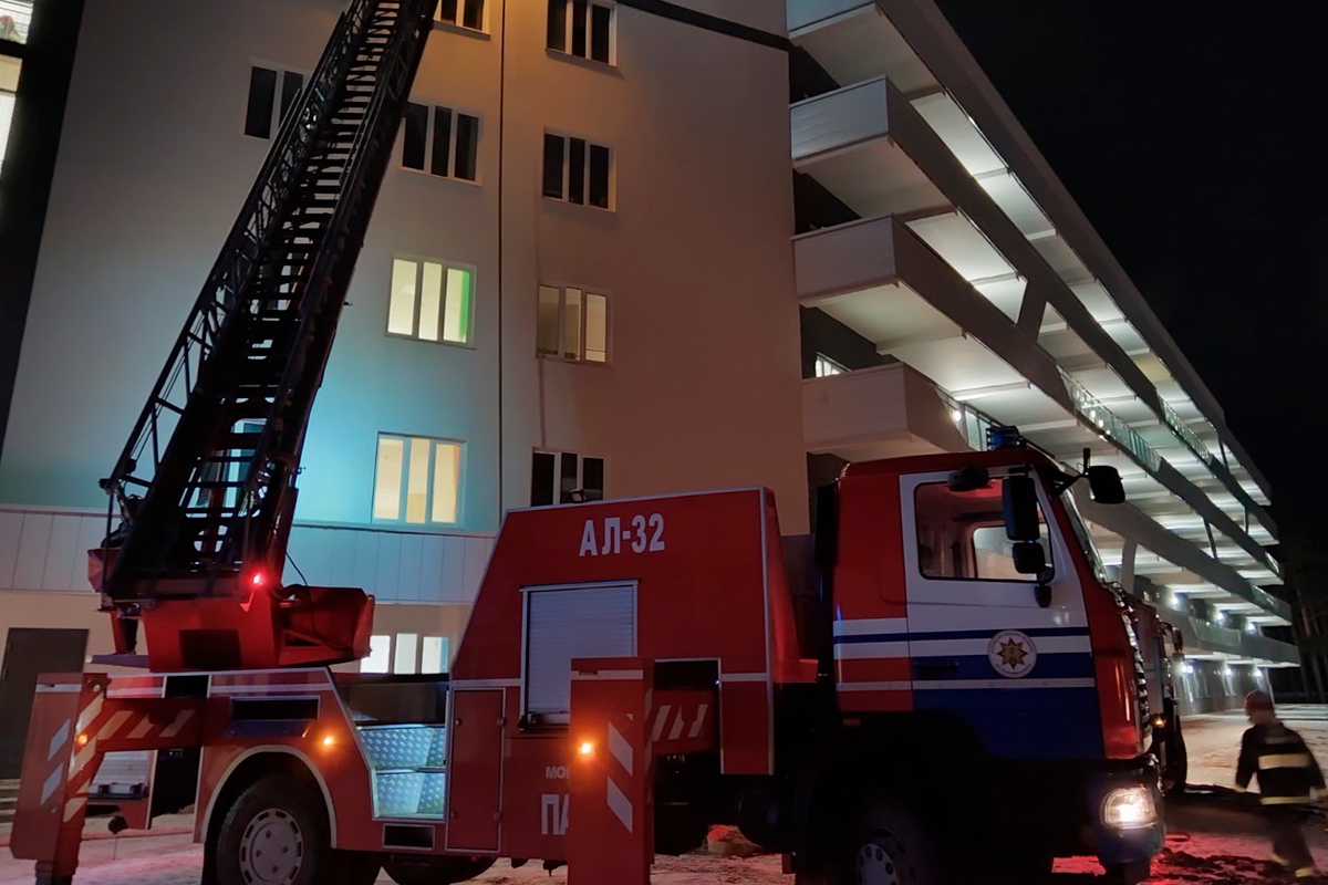В Могилеве загорелась больница – обошлось без жертв