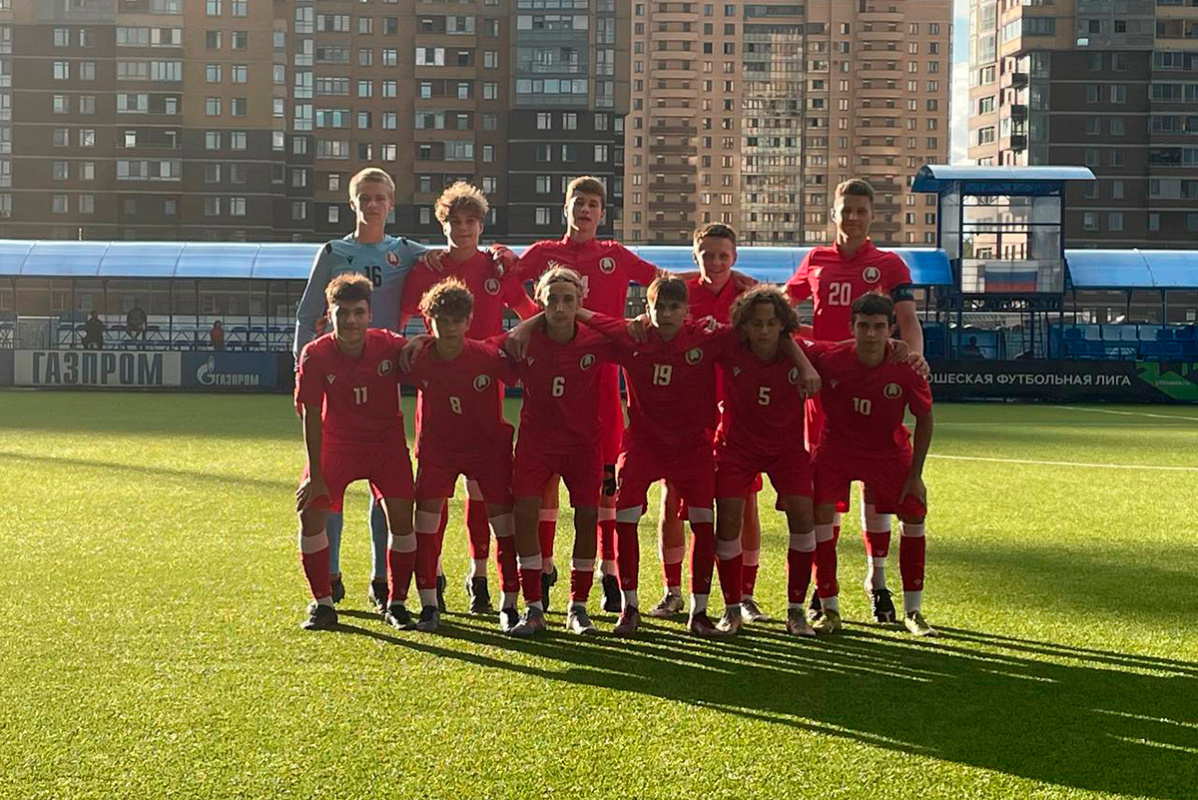 Юношеская сборная Беларуси по футболу продолжает феерить на турнире в Питере