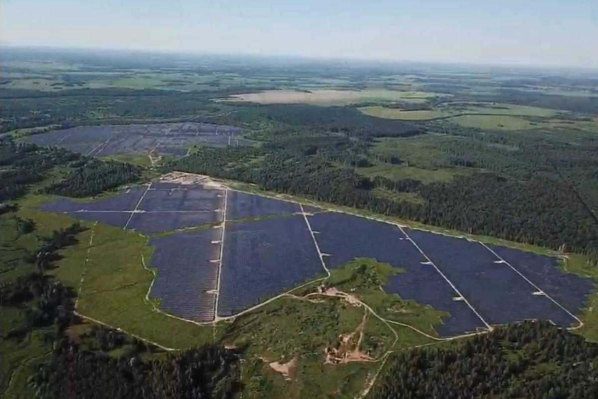 В чернобыльской зоне продают самую большую солнечную электростанцию Беларуси