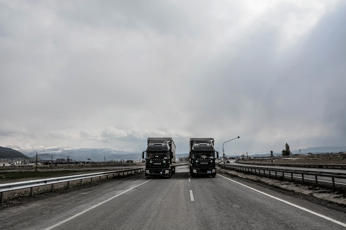 Около 2000 грузовиков ожидают въезда из Беларуси в Евросоюз