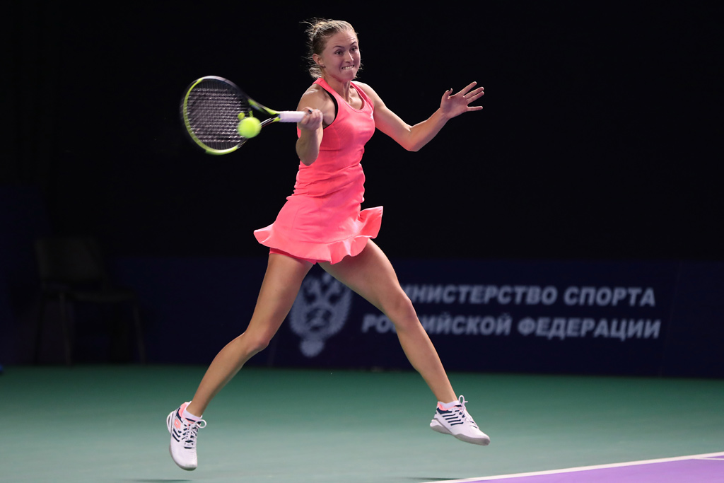 Александра Саснович выиграла третий матч на турнире в Риме
