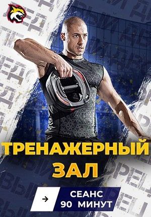 Занятие в тренажерном зале (1 чел., 90 мин )