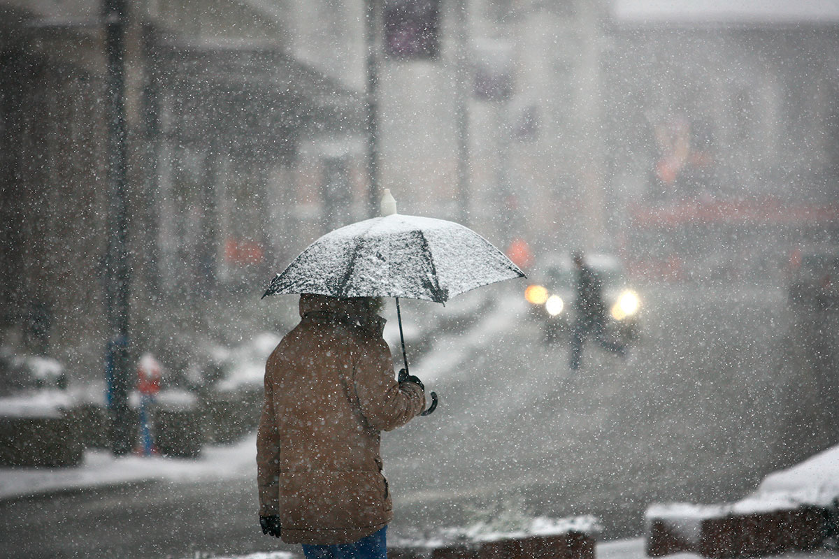 Температурные качели и осадки: погода в Беларуси ухудшится 3 и 4 февраля