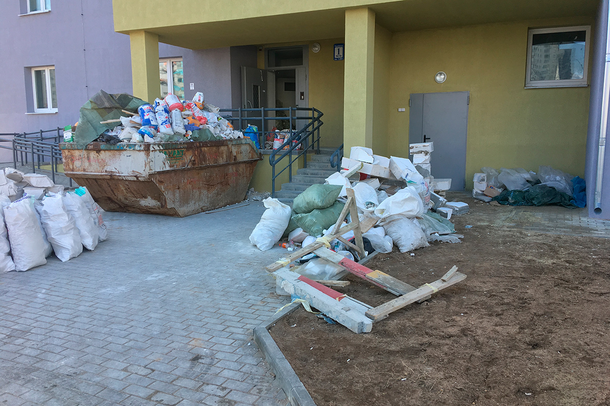 В ЖКХ Минска рассказали, как правильно утилизировать строительный мусор