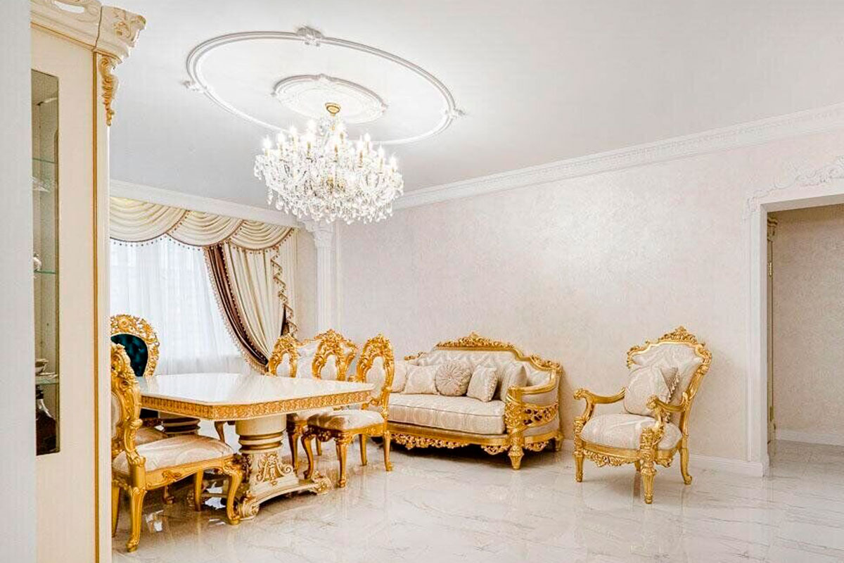Квартиру, больше похожую на дворец, продают в Минске – очень дорого и богато
