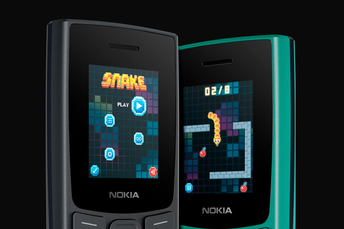 Nokia выпустила телефон с MP3-плеером и "Змейкой"