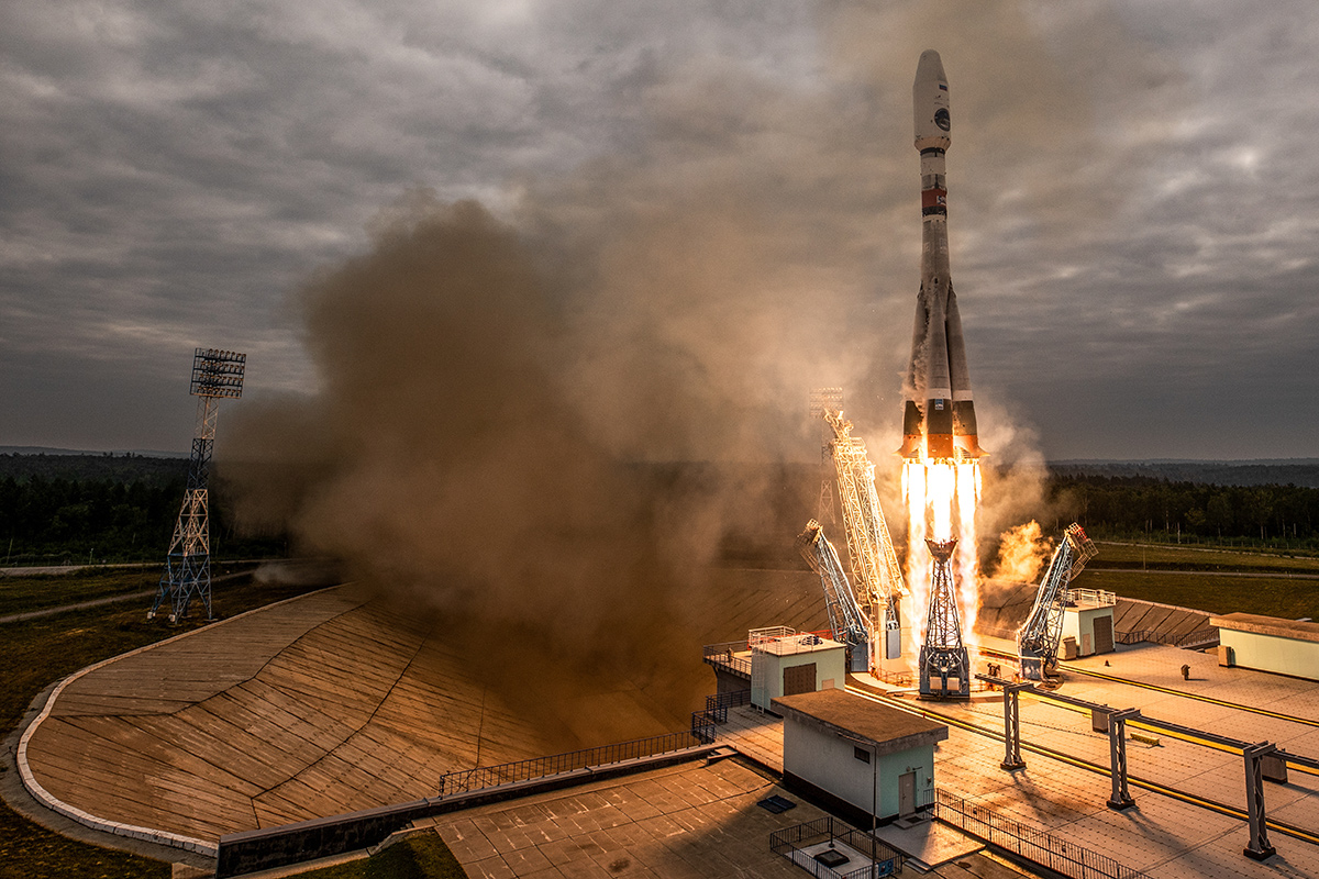 Россия успешно запустила исследовательскую станцию "Луна-25"