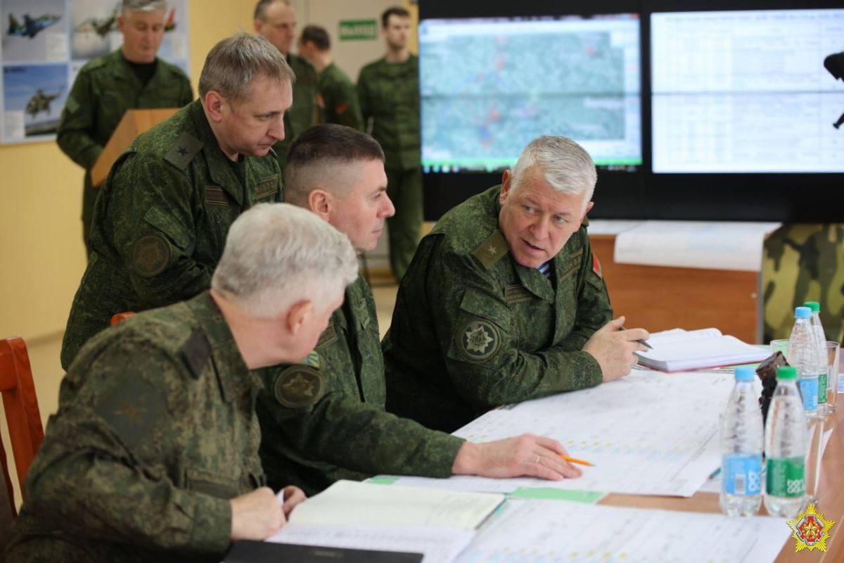 Начались штабные учения региональной группировки войск Беларуси и России