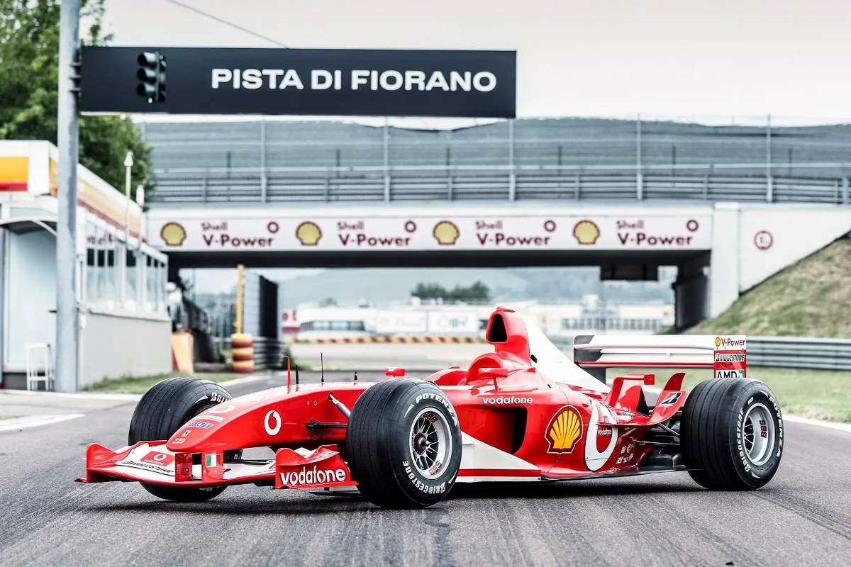 На аукцион выставили болид Формулы-1 Михаэля Шумахера