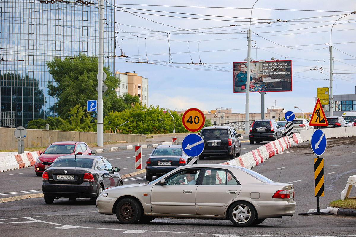 Путепровод на улице Московской в Минске полностью перекроют 10 и 11 августа