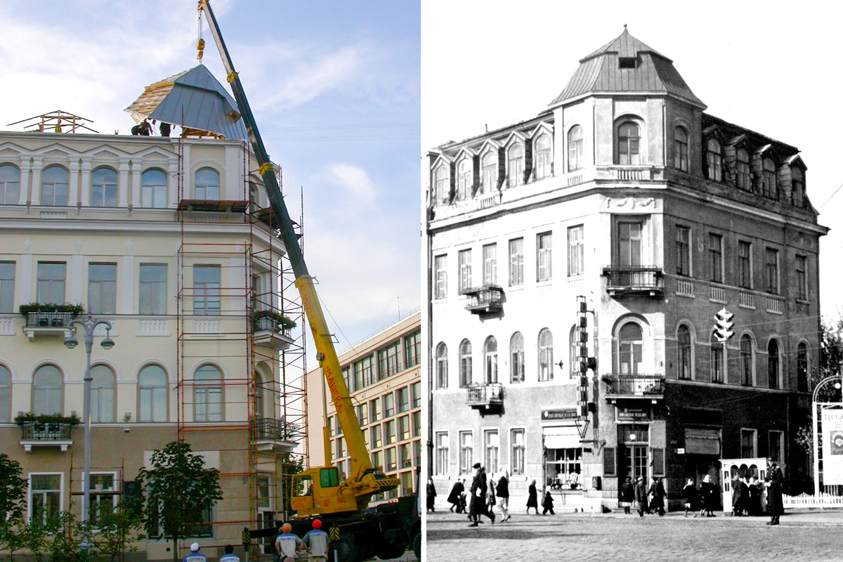 Когда башня вернулась: как зданию в центре Минска возвращали исторический вид