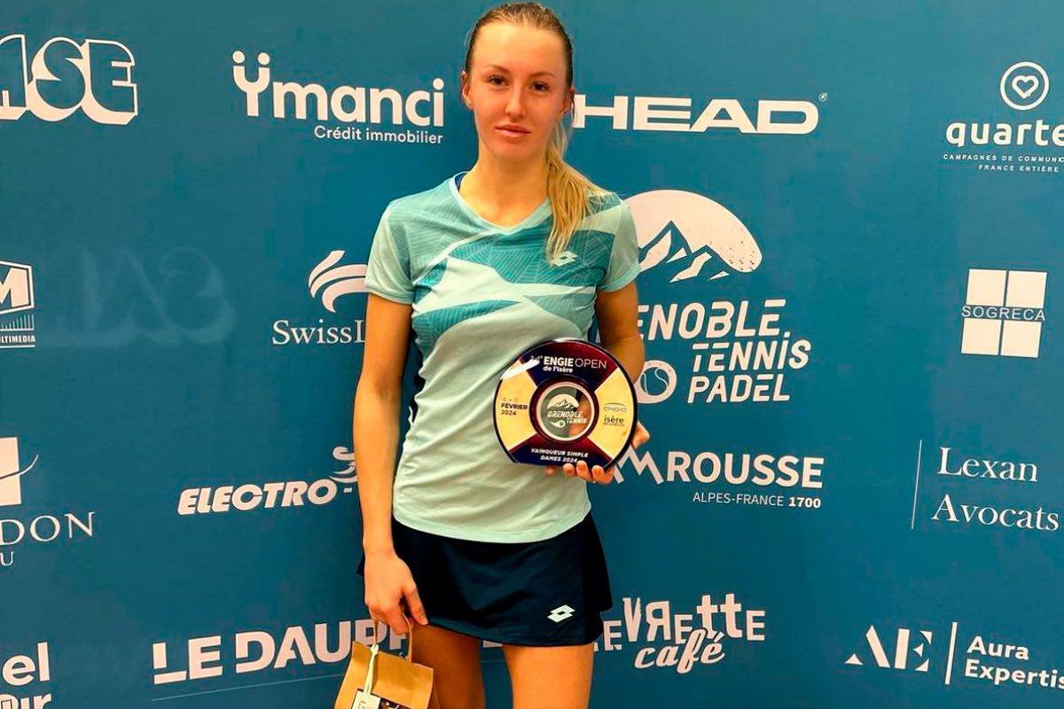 Новая звезда: молодая белорусская теннисистка победила на турнире в Гренобле