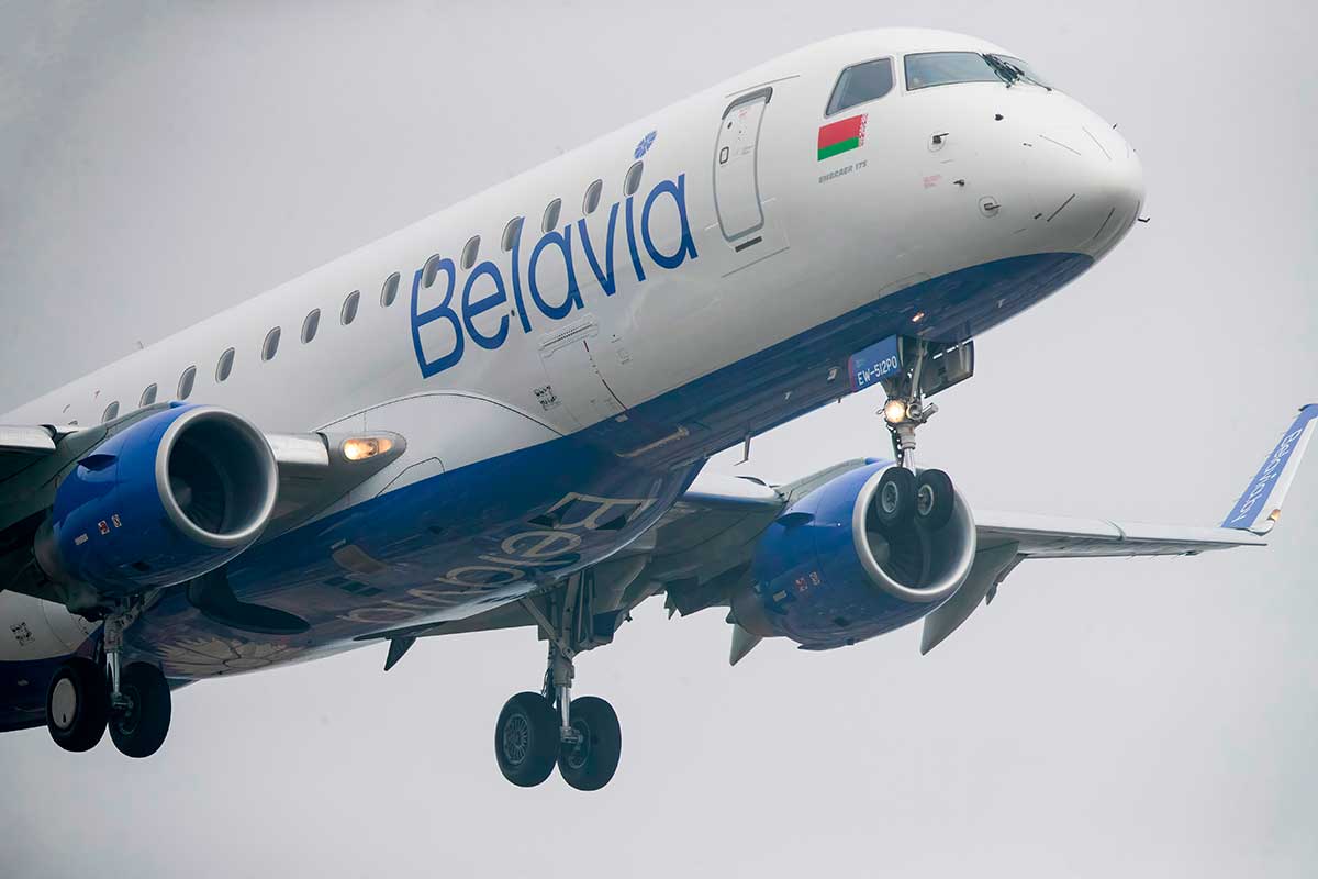 Самолет Belavia вылетел для эвакуации белорусов из сектора Газа