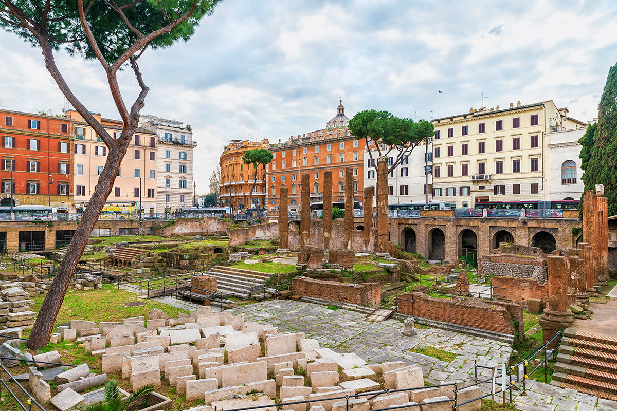 Возможное место убийства Цезаря открыли для туристов в Италии