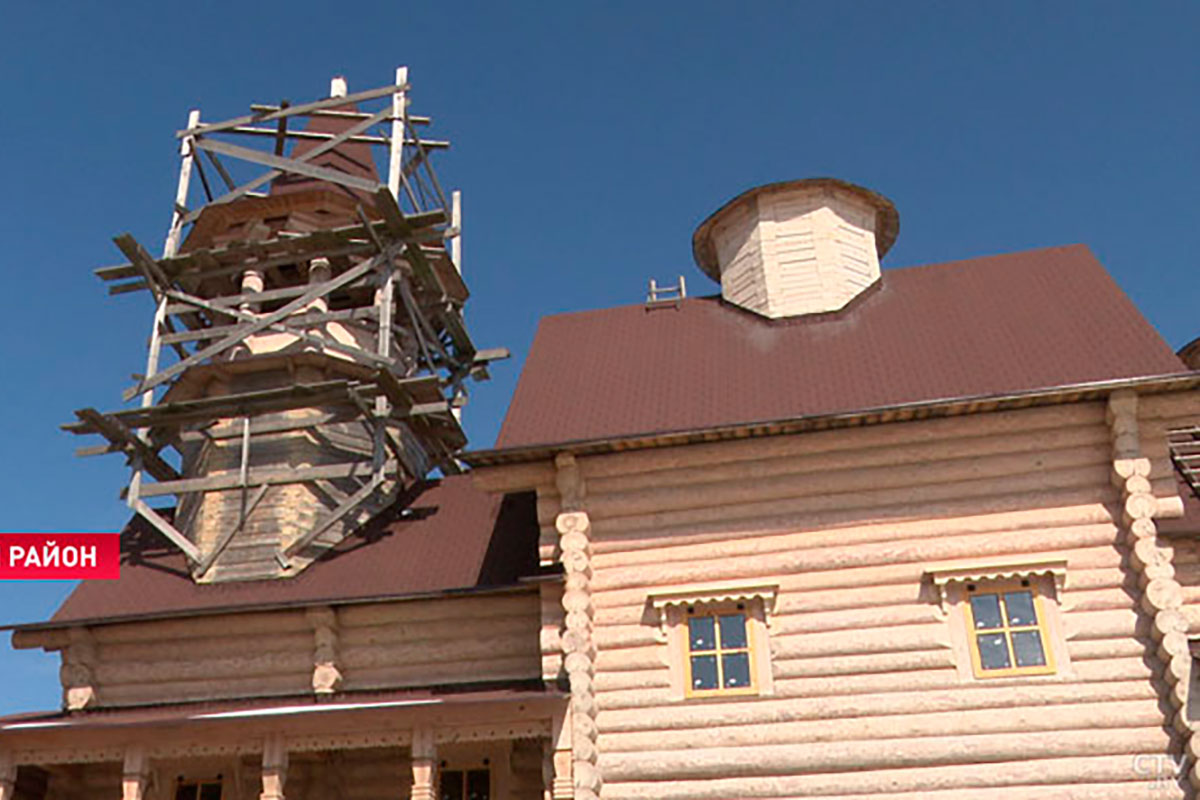 Недалеко от Минска возрождают храм по традициям XVII века